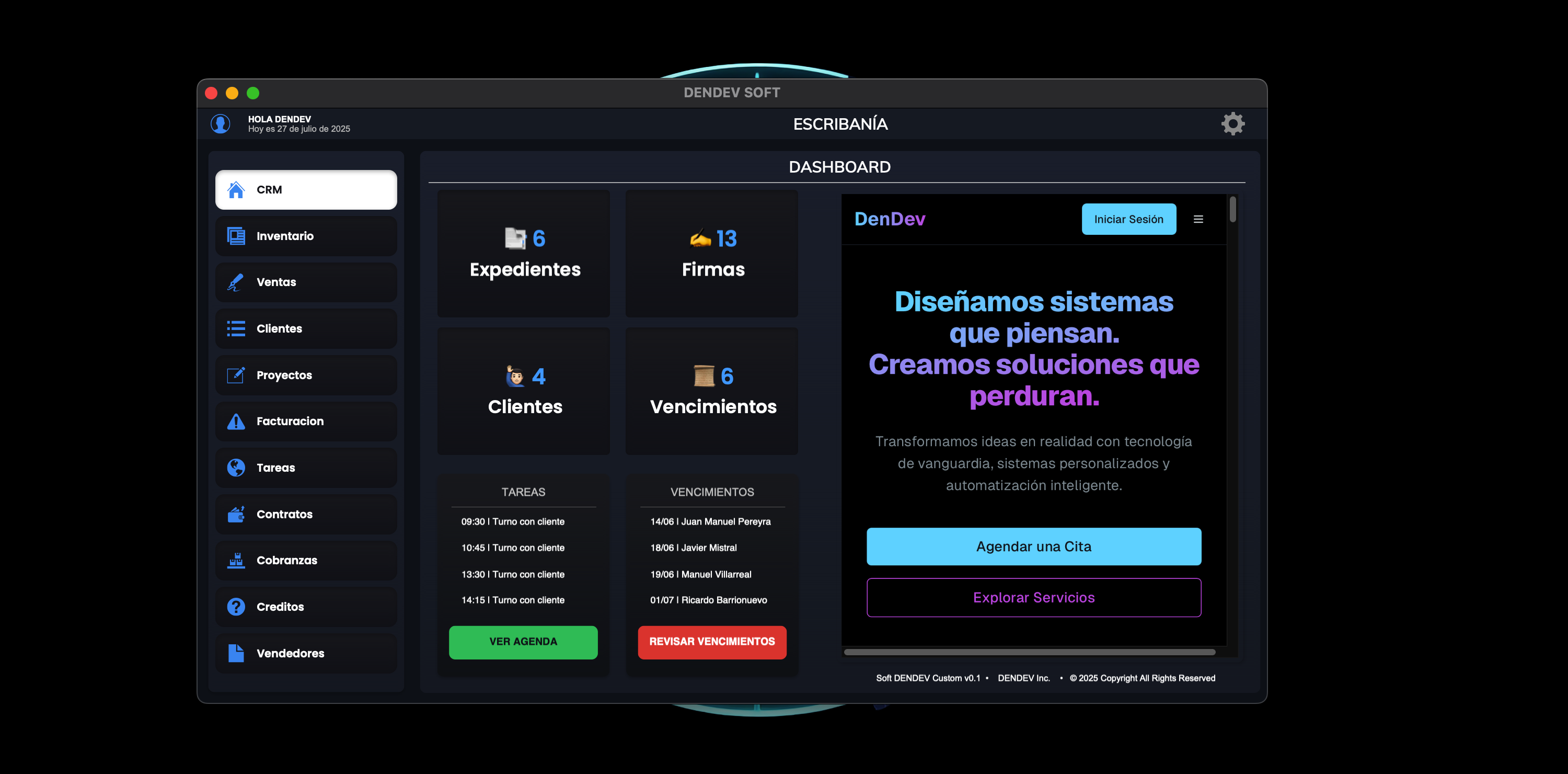 Sistema de gestión para comercios